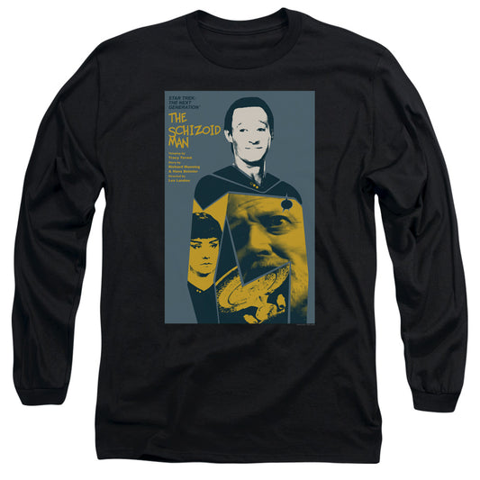 Star Trek Tng Season 2 Episode 6 Mens Long Sleeve Shirt Black Officially Licensed