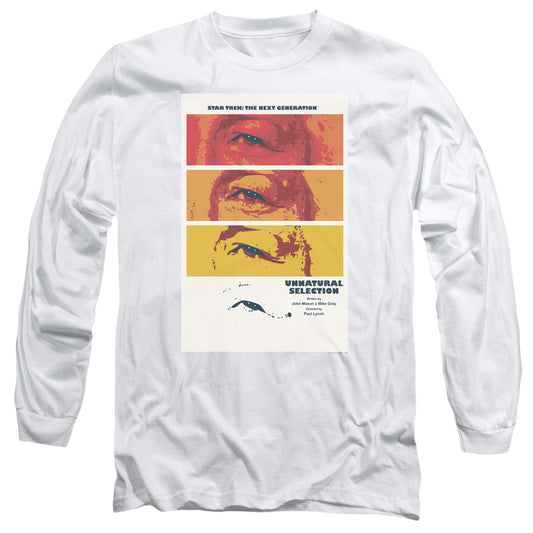 Star Trek Tng Season 2 Episode 7 Mens Long Sleeve Shirt White Officially Licensed
