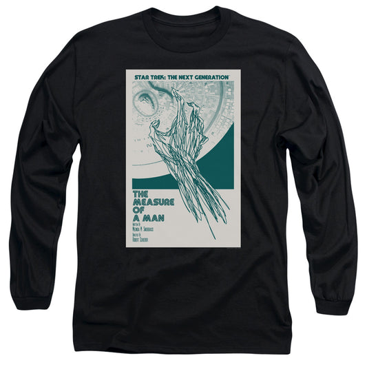 Star Trek Tng Season 2 Episode 9 Mens Long Sleeve Shirt Black Officially Licensed