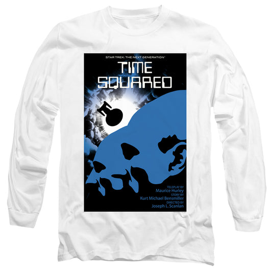 Star Trek Tng Season 2 Episode 13 Mens Long Sleeve Shirt White Officially Licensed