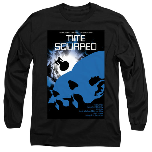 Star Trek Tng Season 2 Episode 13 Mens Long Sleeve Shirt Black Officially Licensed