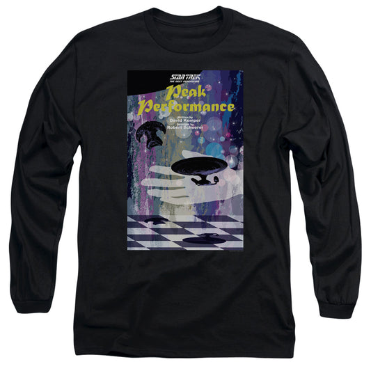 Star Trek Tng Season 2 Episode 21 Mens Long Sleeve Shirt Black Officially Licensed