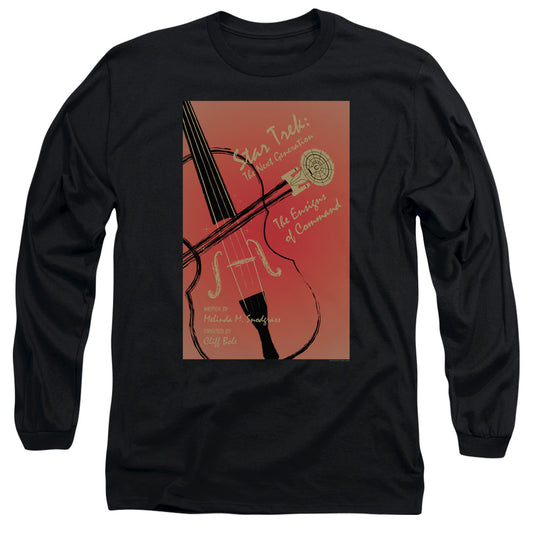 Star Trek Tng Season 3 Episode 2 Mens Long Sleeve Shirt Black Officially Licensed