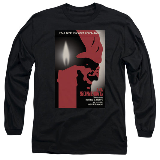 Star Trek Tng Season 3 Episode 5 Mens Long Sleeve Shirt Black Officially Licensed