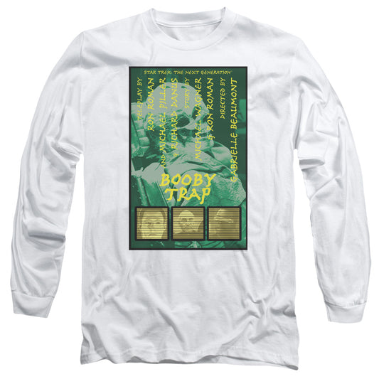 Star Trek Tng Season 3 Episode 6 Mens Long Sleeve Shirt White Officially Licensed