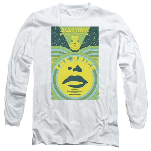 Star Trek Tng Season 3 Episode 8 Mens Long Sleeve Shirt White Officially Licensed