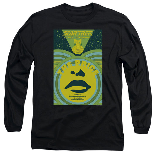 Star Trek Tng Season 3 Episode 8 Mens Long Sleeve Shirt Black Officially Licensed