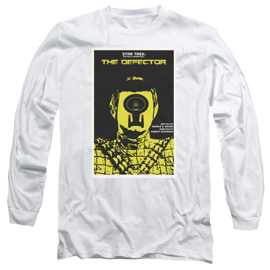 Star Trek Tng Season 3 Episode 10 Mens Long Sleeve Shirt White Officially Licensed