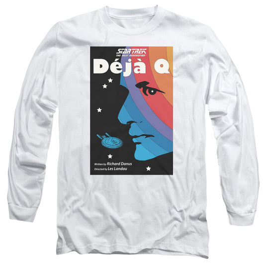Star Trek Tng Season 3 Episode 13 Mens Long Sleeve Shirt White Officially Licensed