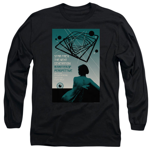 Star Trek Tng Season 3 Episode 14 Mens Long Sleeve Shirt Black Officially Licensed