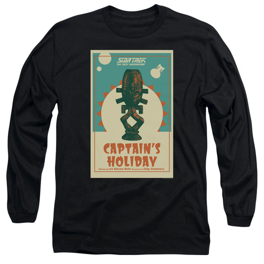 Star Trek Tng Season 3 Episode 19 Mens Long Sleeve Shirt Black Officially Licensed