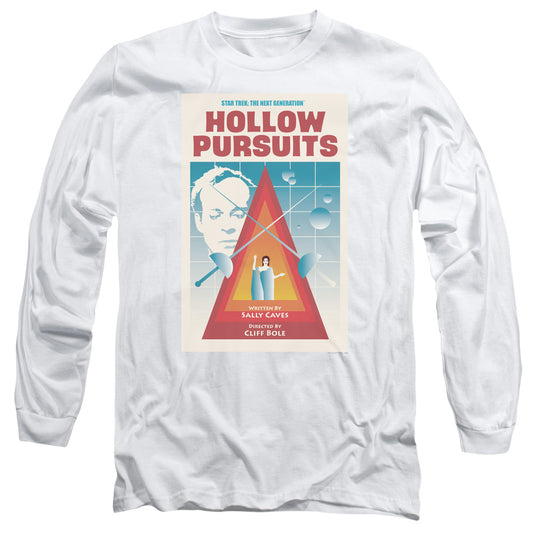 Star Trek Tng Season 3 Episode 21 Mens Long Sleeve Shirt White Officially Licensed