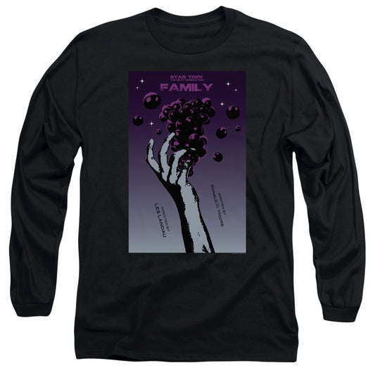 Star Trek Tng Season 4 Episode 2 Mens Long Sleeve Shirt Black Officially Licensed