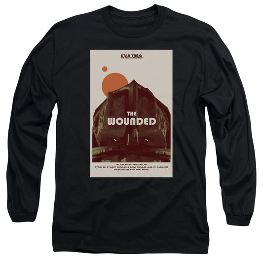 Star Trek Tng Season 4 Episode 12 Mens Long Sleeve Shirt Black Officially Licensed