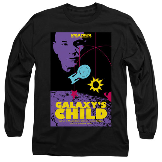 Star Trek Tng Season 4 Episode 16 Mens Long Sleeve Shirt Black Officially Licensed