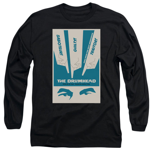 Star Trek Tng Season 4 Episode 21 Mens Long Sleeve Shirt Black Officially Licensed
