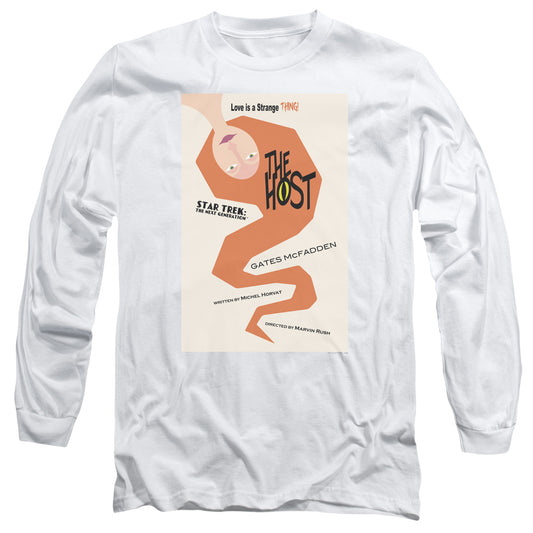 Star Trek Tng Season 4 Episode 23 Mens Long Sleeve Shirt White Officially Licensed