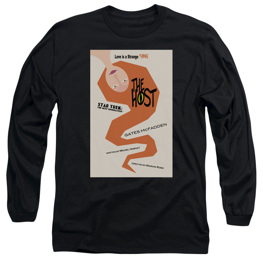 Star Trek Tng Season 4 Episode 23 Mens Long Sleeve Shirt Black Officially Licensed