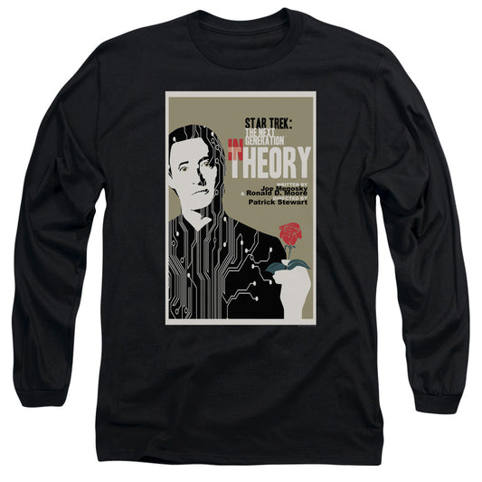 Star Trek Tng Season 4 Episode 25 Mens Long Sleeve Shirt Black Officially Licensed