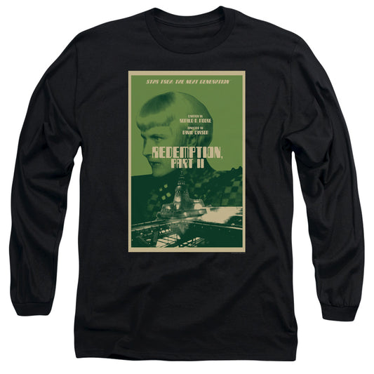 Star Trek Tng Season 5 Episode 1 Mens Long Sleeve Shirt Black Officially Licensed