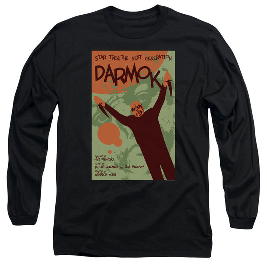 Star Trek Tng Season 5 Episode 2 Mens Long Sleeve Shirt Black Officially Licensed