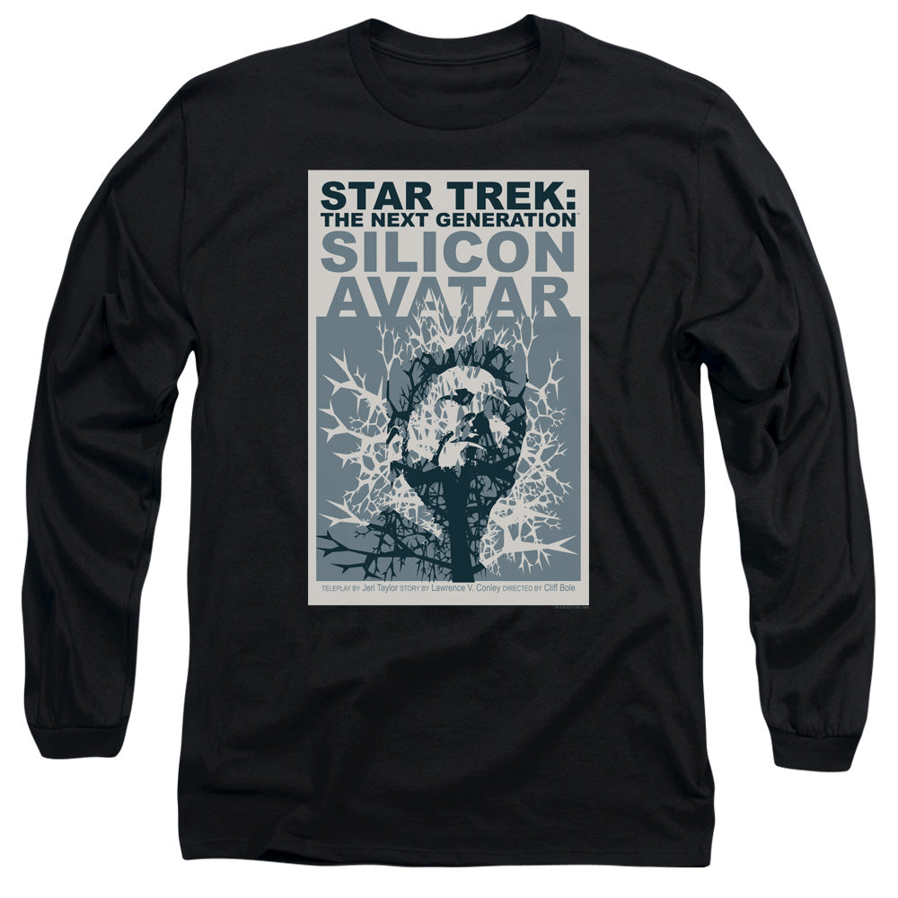 Star Trek Tng Season 5 Episode 4 Mens Long Sleeve Shirt Black Officially Licensed