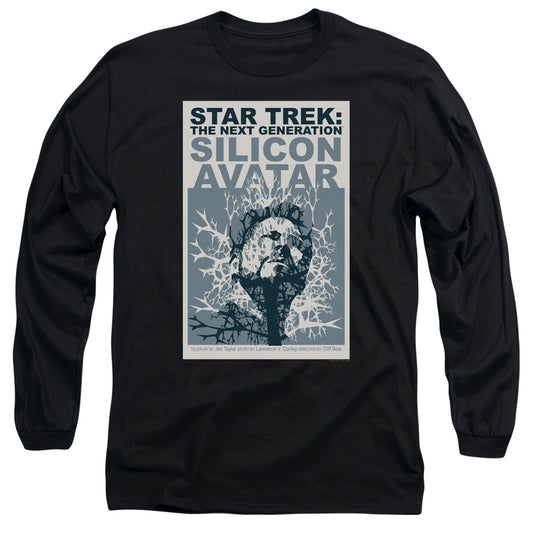 Star Trek Tng Season 5 Episode 4 Mens Long Sleeve Shirt Black Officially Licensed