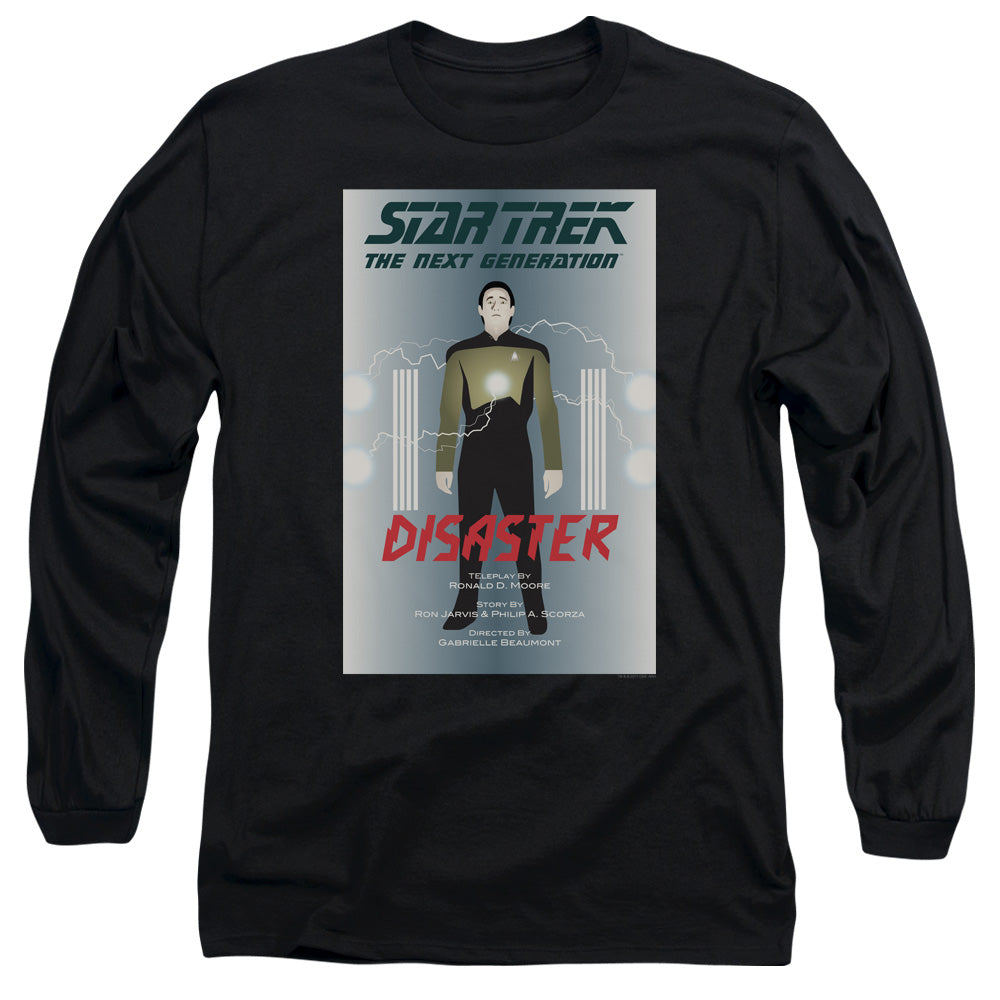 Star Trek Tng Season 5 Episode 5 Mens Long Sleeve Shirt Black Officially Licensed