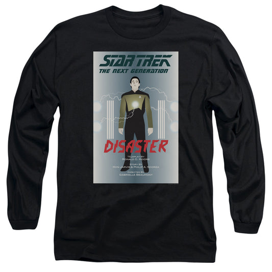 Star Trek Tng Season 5 Episode 5 Mens Long Sleeve Shirt Black Officially Licensed