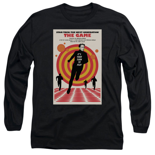 Star Trek Tng Season 5 Episode 6 Mens Long Sleeve Shirt Black Officially Licensed