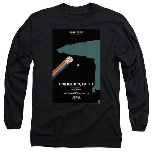 Star Trek Tng Season 5 Episode 7 Mens Long Sleeve Shirt Black Officially Licensed