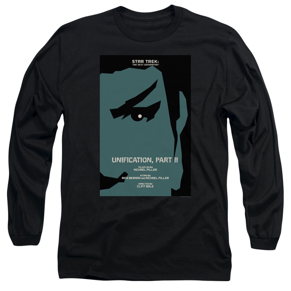 Star Trek Tng Season 5 Episode 8 Mens Long Sleeve Shirt Black Officially Licensed