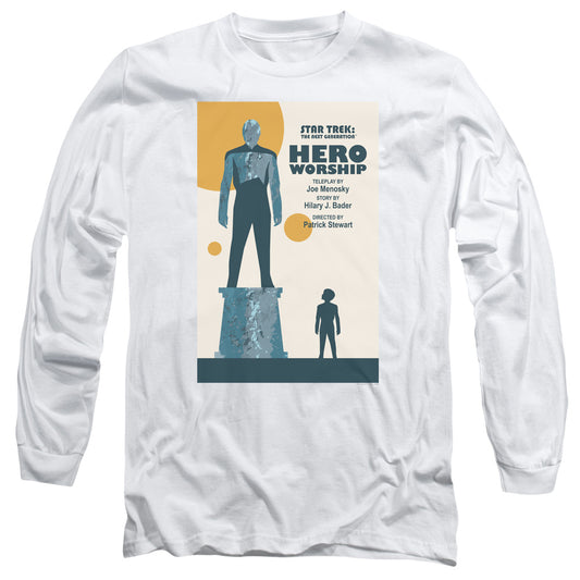 Star Trek Tng Season 5 Episode 11 Mens Long Sleeve Shirt White Officially Licensed