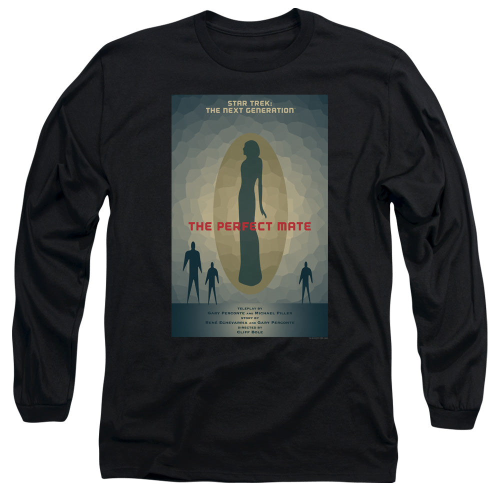 Star Trek Tng Season 5 Episode 21 Mens Long Sleeve Shirt Black Officially Licensed