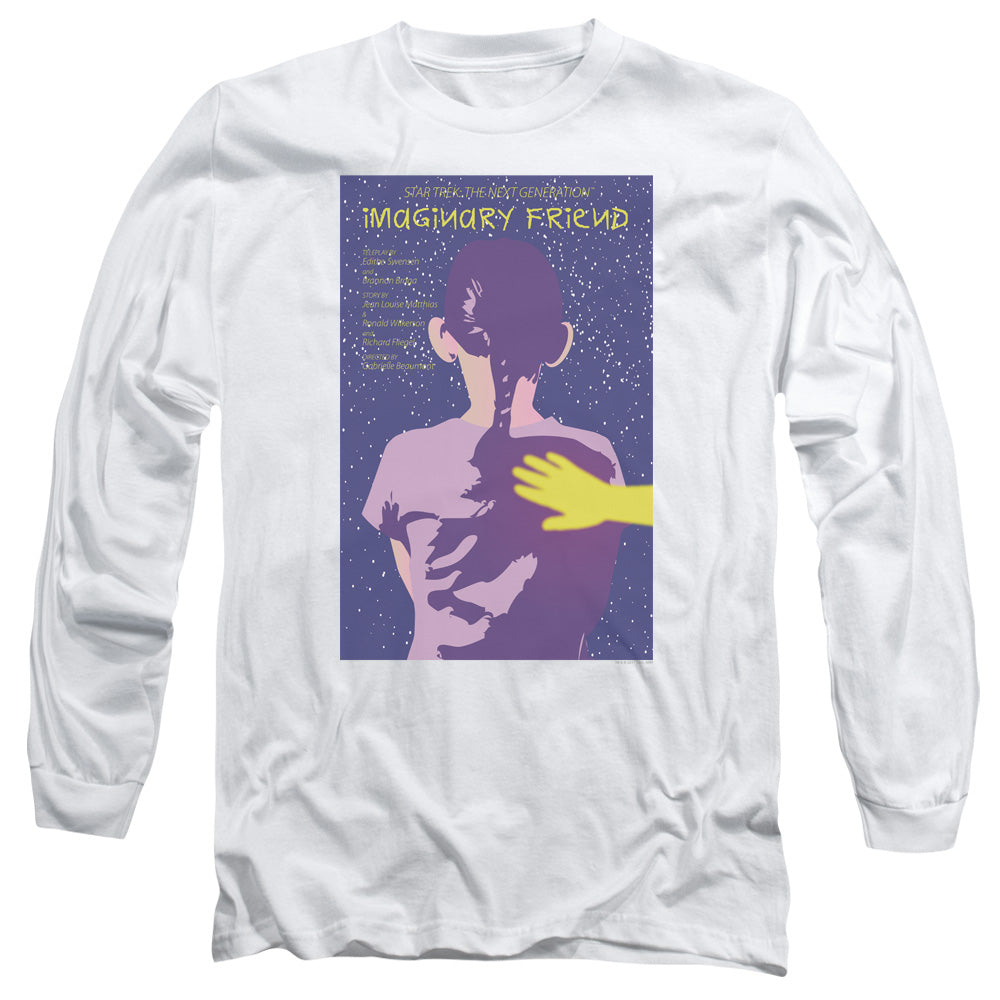 Star Trek Tng Season 5 Episode 22 Mens Long Sleeve Shirt White Officially Licensed