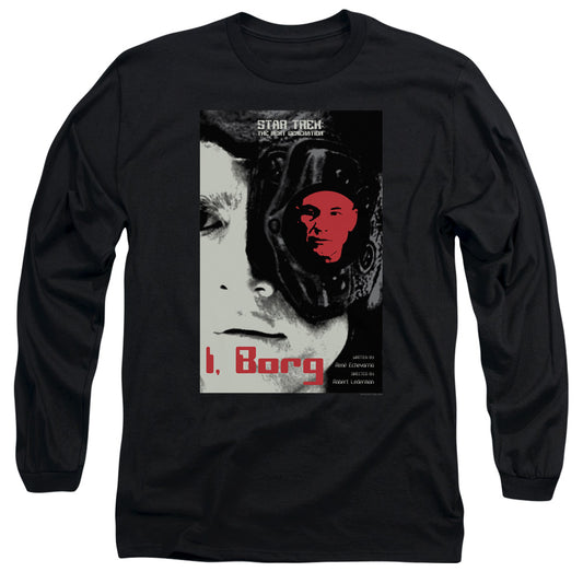 Star Trek Tng Season 5 Episode 23 Mens Long Sleeve Shirt Black Officially Licensed