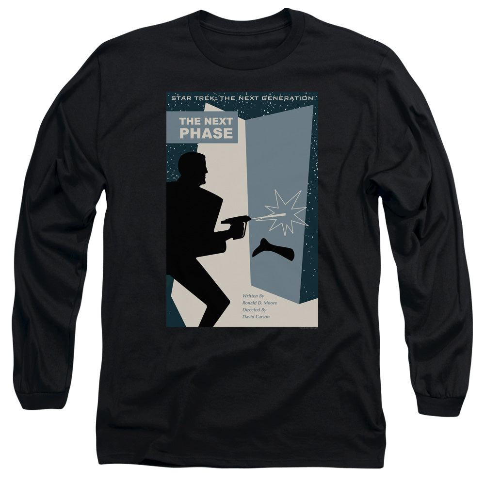 Star Trek Tng Season 5 Episode 24 Mens Long Sleeve Shirt Black Officially Licensed