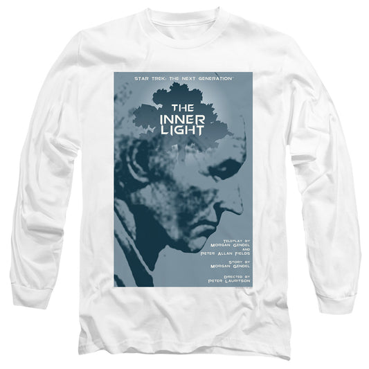 Star Trek Tng Season 5 Episode 25 Mens Long Sleeve Shirt White Officially Licensed