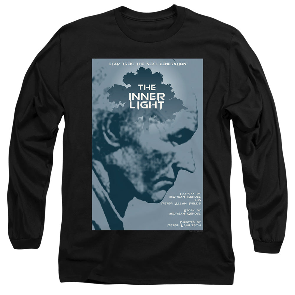 Star Trek Tng Season 5 Episode 25 Mens Long Sleeve Shirt Black Officially Licensed