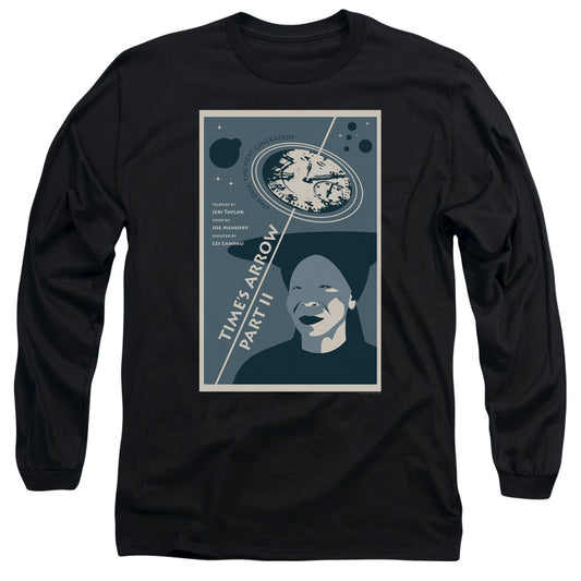 Star Trek Tng Season 6 Episode 1 Mens Long Sleeve Shirt Black Officially Licensed