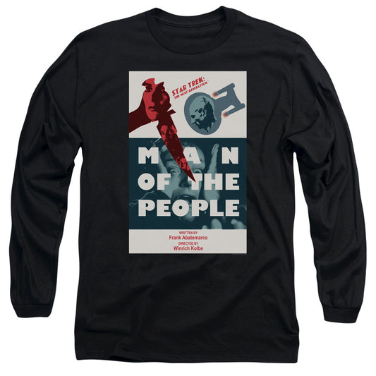 Star Trek Tng Season 6 Episode 3 Mens Long Sleeve Shirt Black Officially Licensed