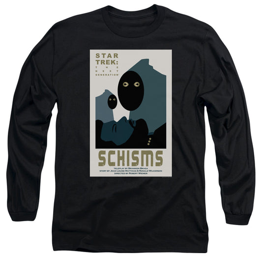 Star Trek Tng Season 6 Episode 5 Mens Long Sleeve Shirt Black Officially Licensed