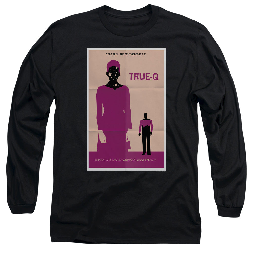 Star Trek Tng Season 6 Episode 6 Mens Long Sleeve Shirt Black Officially Licensed