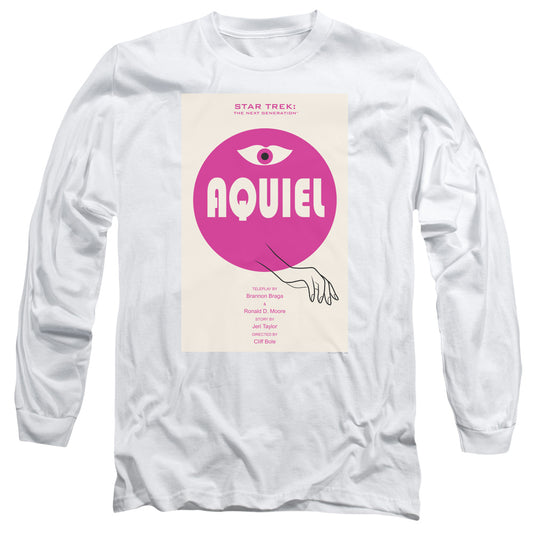 Star Trek Tng Season 6 Episode 13 Mens Long Sleeve Shirt White Officially Licensed