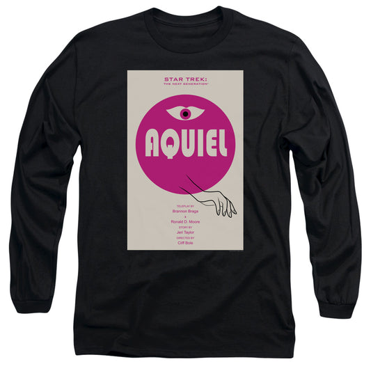 Star Trek Tng Season 6 Episode 13 Mens Long Sleeve Shirt Black Officially Licensed