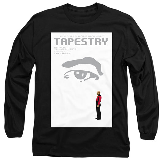 Star Trek Tng Season 6 Episode 15 Mens Long Sleeve Shirt Black Officially Licensed
