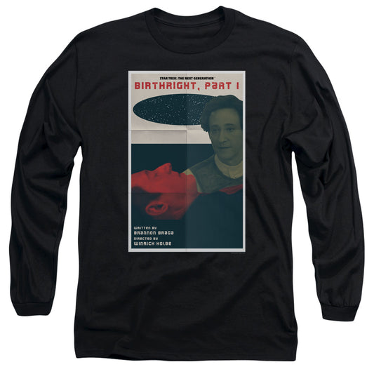 Star Trek Tng Season 6 Episode 16 Mens Long Sleeve Shirt Black Officially Licensed