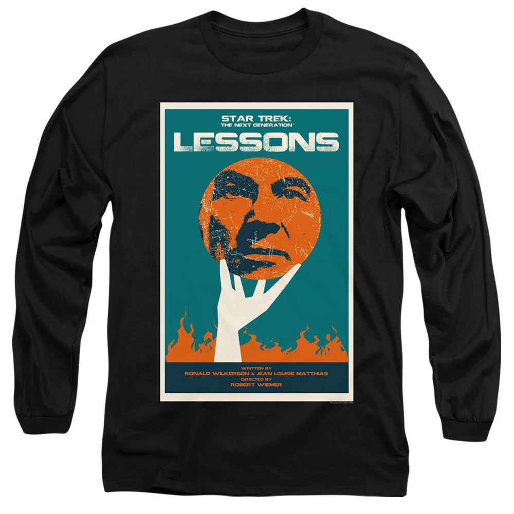 Star Trek Tng Season 6 Episode 19 Mens Long Sleeve Shirt Black Officially Licensed