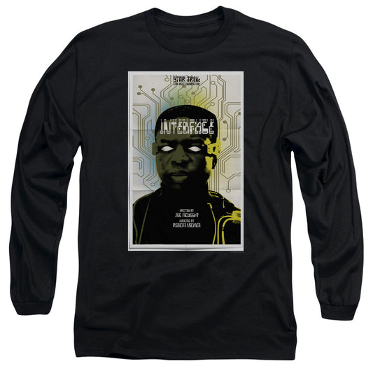 Star Trek Tng Season 7 Episode 3 Mens Long Sleeve Shirt Black Officially Licensed