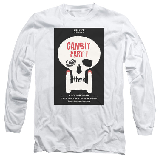 Star Trek Tng Season 7 Episode 4 Mens Long Sleeve Shirt White Officially Licensed
